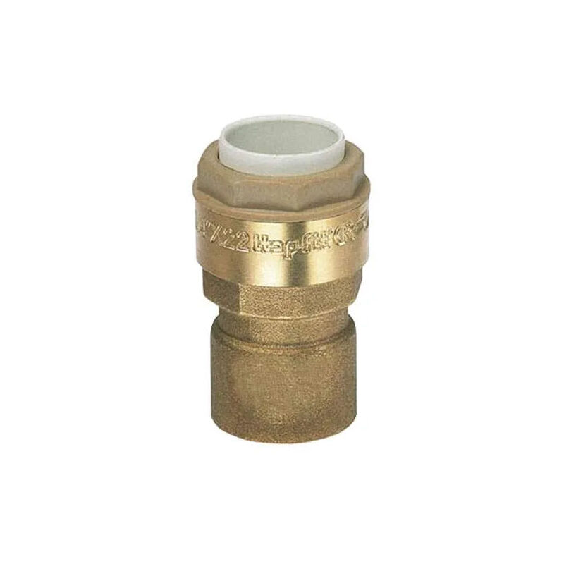 

Conector hembra recto15x21 para cobre 16mm PUSH-FIT