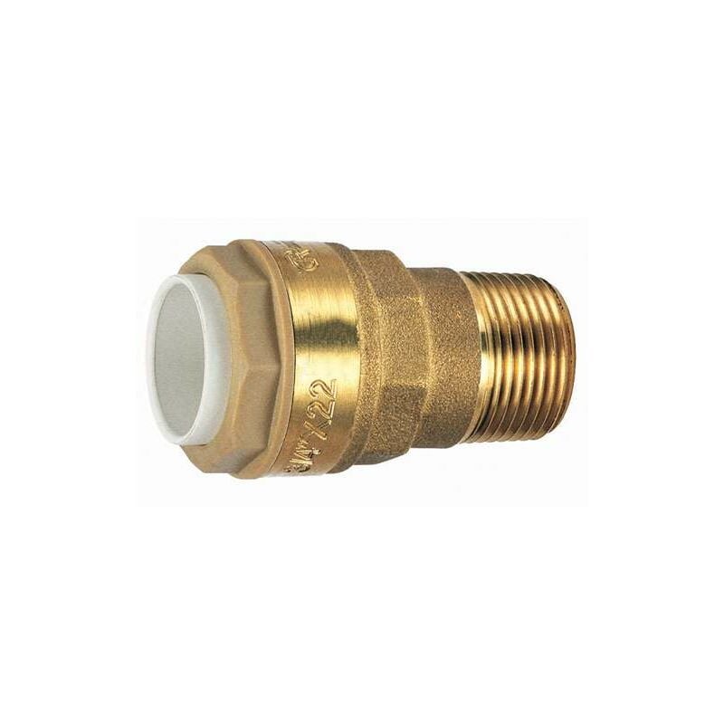 

Conector macho recto PUSH-FIT 12x17 para cobre de 12mm