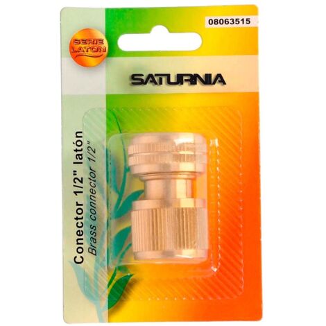 Conector manguera laton 1/2"