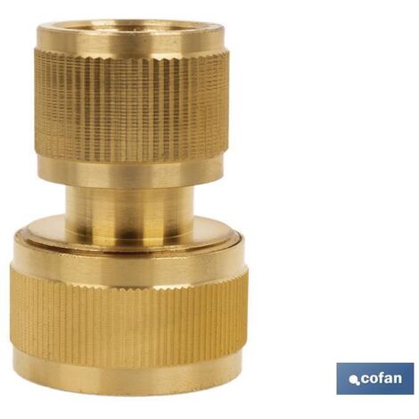 Conector Manguera Latón 3/4 (19 mm)