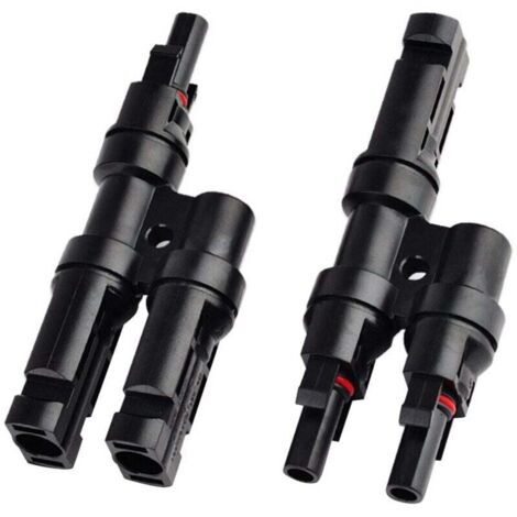 Conector MC4 T/Y para panel solar, divisor de cable