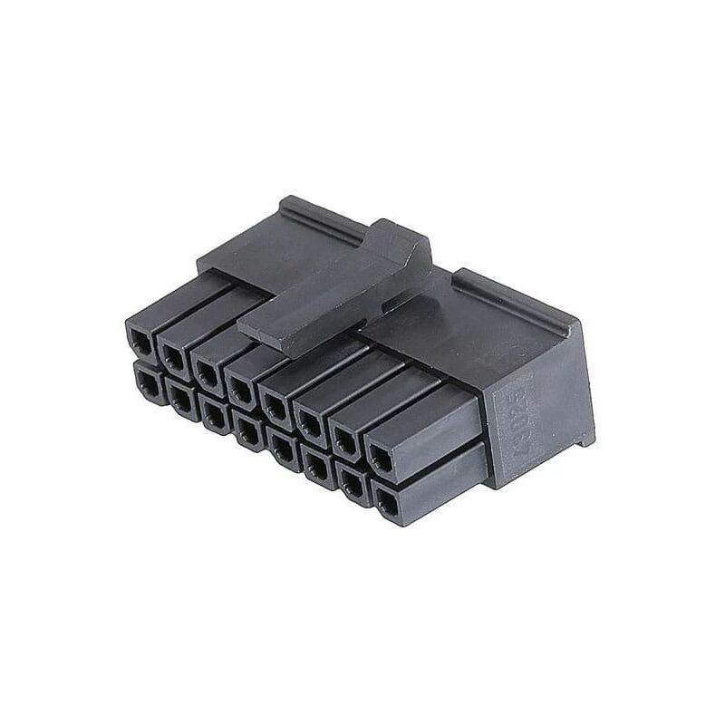 

Conector Micro Fit macho 8X2 vìas