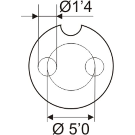 Conector Micro macho de 2 contactos Electro Dh 10.230/2/M 8430552008162