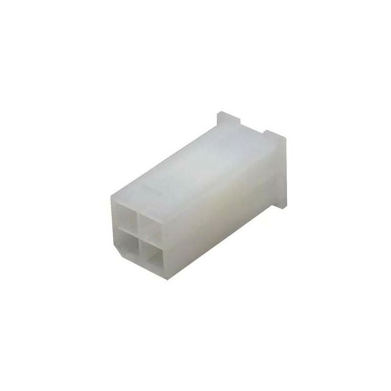 

Conector Mini Fit feminino 2X2 vìas sin ganchos de panel