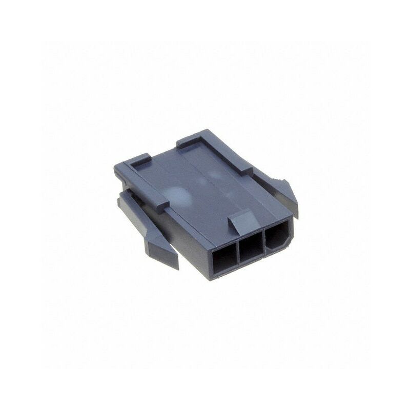 

Conector Mini Fit macho 3 vìas negro