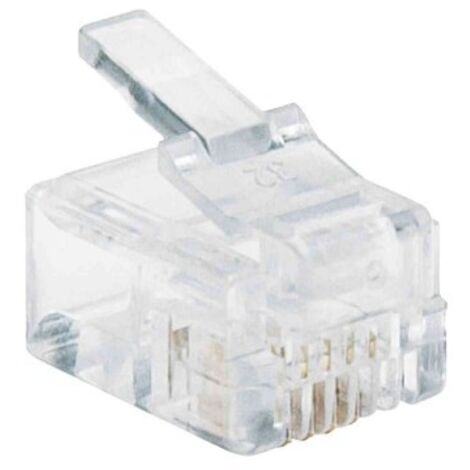 Conector modular  Transparente Amig modelo 3040