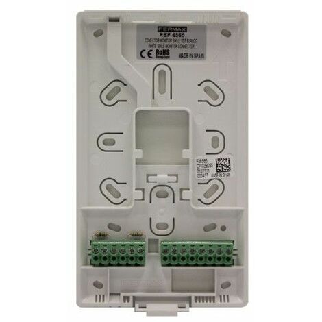 Conector monitor smile vds blanco, tipo vds, 15 pines, diseño compacto y ligero.
