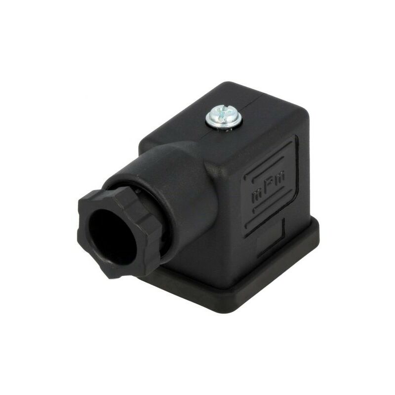 

Molex - Conector mPm® para electroválvulas Negro 2 polos + tierra rectangular 11mm