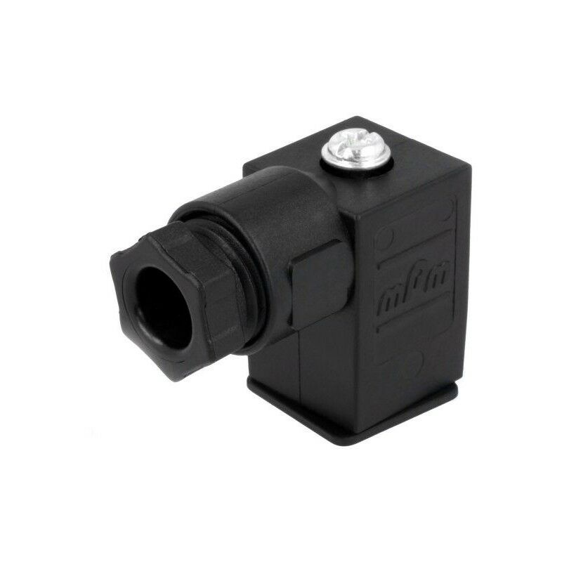 

Molex - Conector mPm® para electroválvulas Negro 2 + tierra cuadrado 9.4mm
