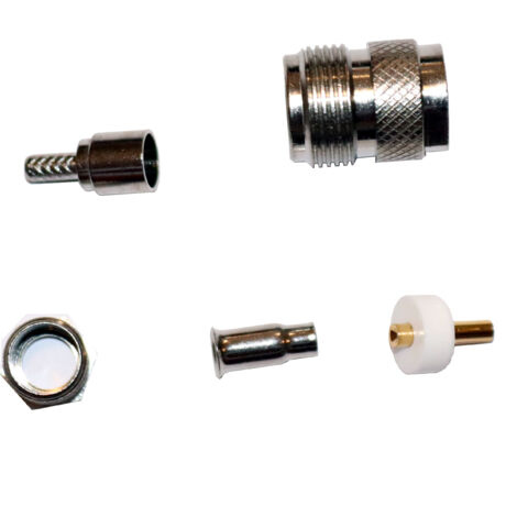Conector N para RG174 engarzado