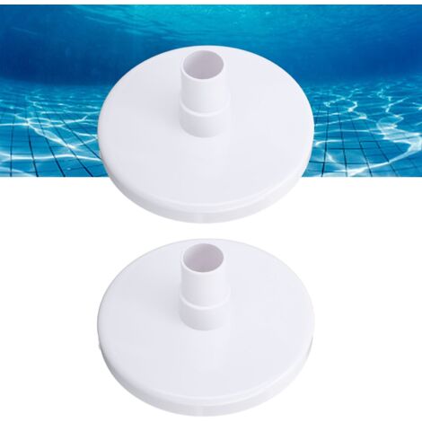 [Conector para filtro de piscina] Compatible con Pentair 513330 y Hayward SP1091WM – 2 piezas, plástico, 16 cm de ancho de base, 3 cm de diámetro de conexión