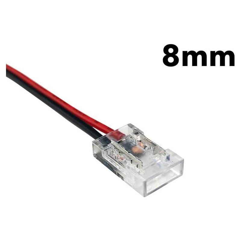 

Barcelona Led - Conector para inicio de tiras LED COB monocolor de 8mm