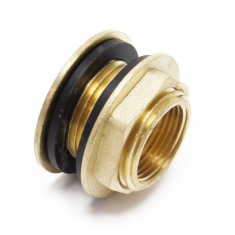 

Conector para tanque de agua macho 33.3 mm (1') hembra 24.2 mm (3/4')