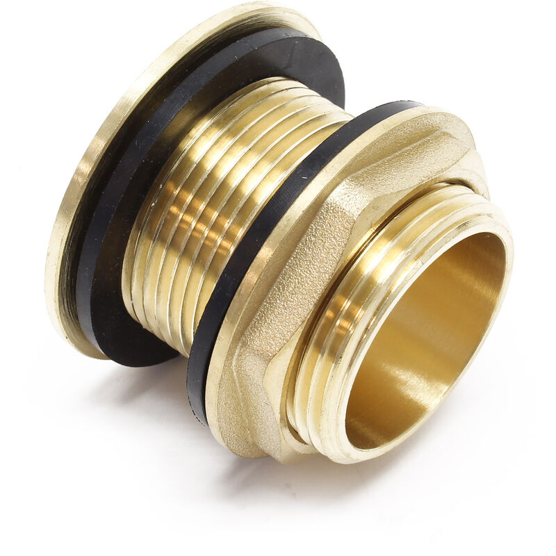 

Conector para tanque de agua macho 41.91 mm (1 1/4') hembra 30.93 mm (1')