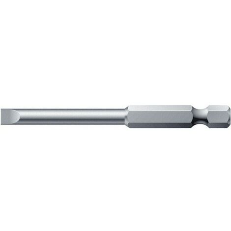 Conector para Tornillo - plana 1/4'', semi-duro, 50 mm, Ancho de hoja x Espesor de hoja : 3,5 x 0,6 mm