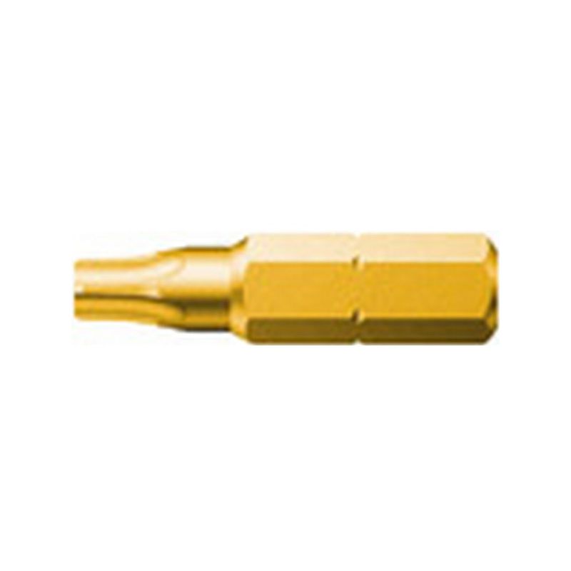 

Conector para Tornillo TORX® 1/4'', 25 mm largo, semi-duro, perfil fresado con puerta-Tornillo, dimensiones : T 27