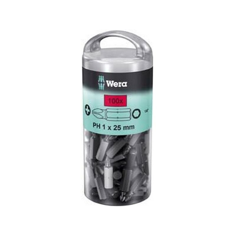 

Conector Phillips PH 1/4'' grande pack, 25 mm de largo, dimensiones : PH 1
