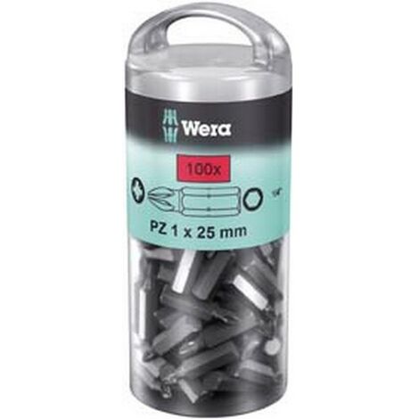 Conector Phillips PZ 1/4'' grande pack, 25 mm de largo, dimensiones : PZ 1