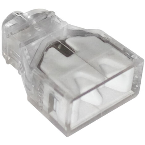 CONECTOR RÁPIDO 20,5-2,5MM2 TRANSPARENTE/BLANCO 10 UDS - E-650-0220
