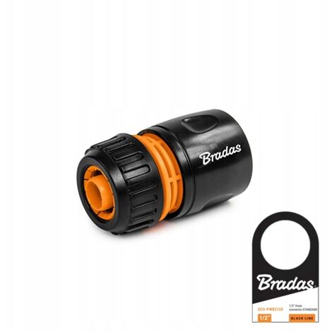 Conector rápido Bradas ECO-PWB2120 Black Line de 1/2"
