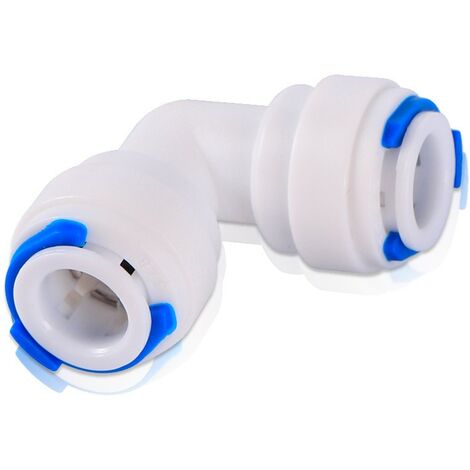 Conector rápido codo tubo 1/4" a tubo 1/4"