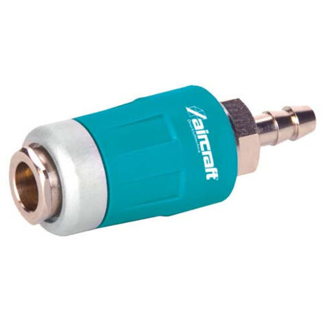 Conector rápido con una sola mano 8 mm con boquilla portatubo