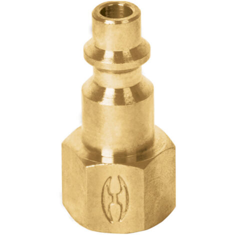 Conector rápido de latón para compresor - H 1/4