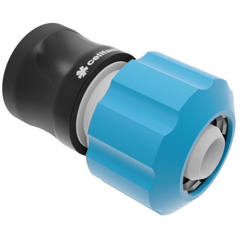 , conector rápido de mangueras, mecanismo de parada, ergo, 3/4"