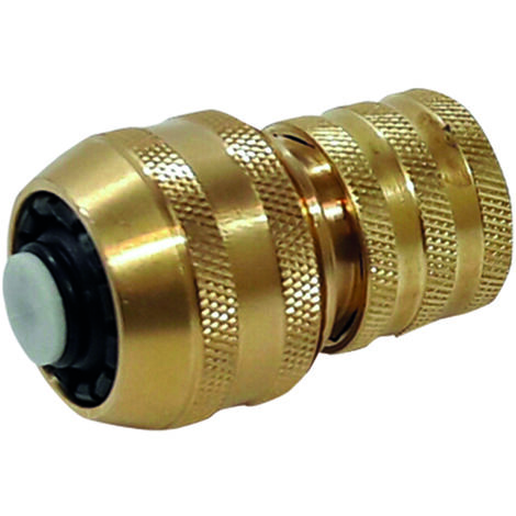 Conector rápido metal Aqua-Stop - 19 mm