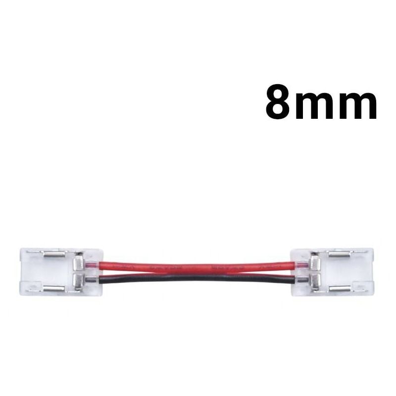 

Barcelona Led - Conector rápido monocolor puente tira a tira 8mm para COB