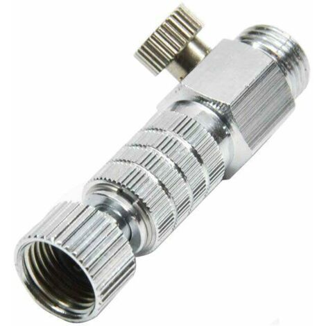 CONECTOR RÁPIDO PARA AERÓGRAFO CON REDUCTOR DE REGULACIÓN DE AIRE