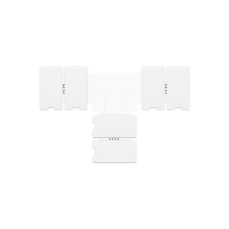 

Conector Rápido Tipo T Tira LED Monocolor SMD5050 12/24VDC Blanco | IluminaShop