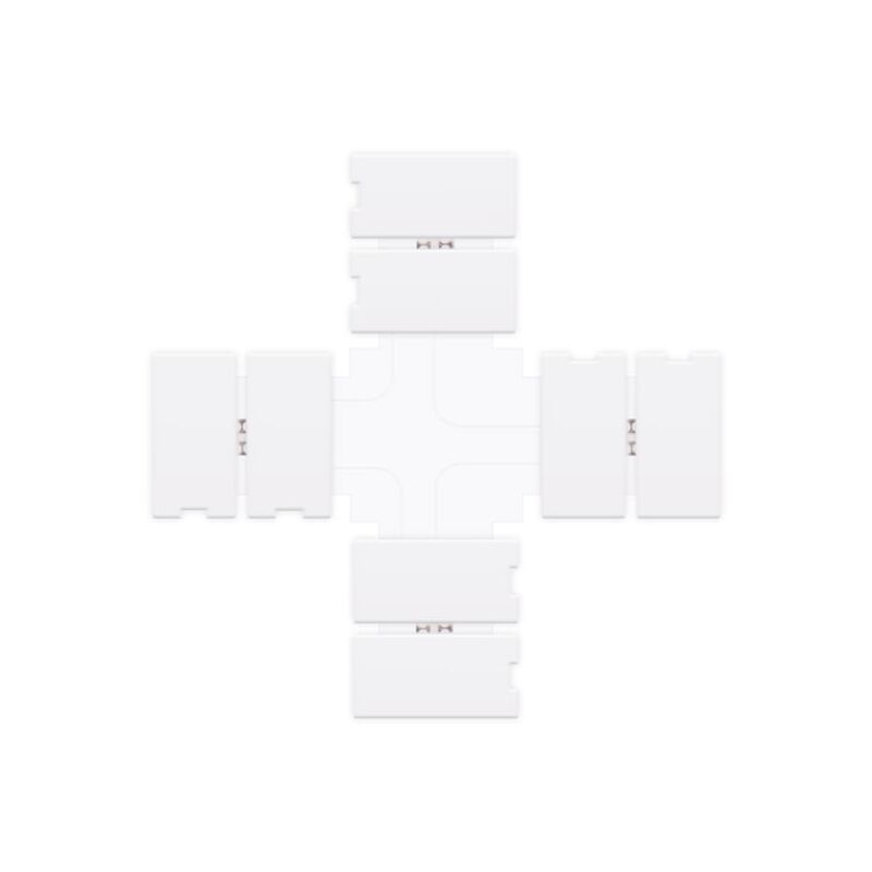 

Conector Rápido Tipo X Tira LED Monocolor SMD5050 12/24VDC Blanco | IluminaShop