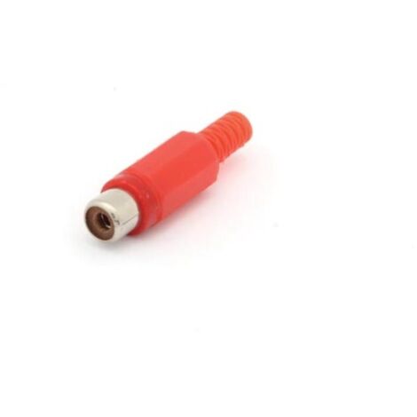 CONECTOR RCA HEMBRA - ROJO