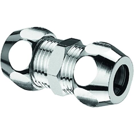 Conector recto doble 1 / 2Zx1 / 2Zx12mm