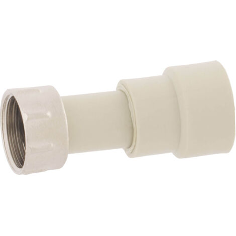 Conector recto IDMAR PP-R de 16x1/2" con medio ajuste