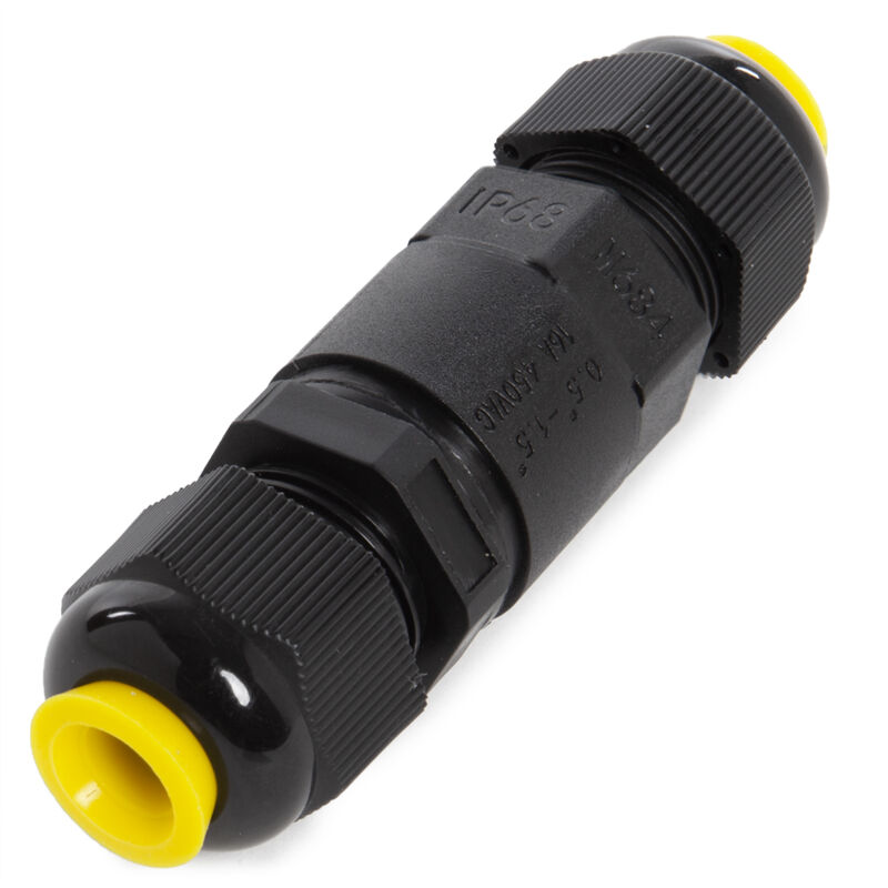 

Conector Recto IP68 Negro (LM-LM2191)