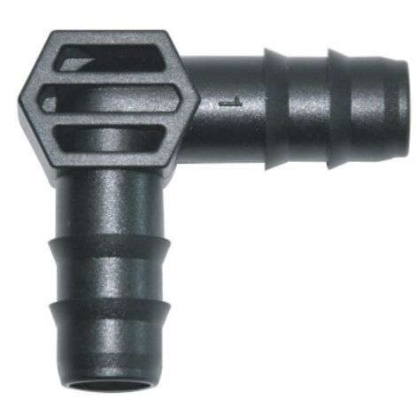 Conector Riego 16Mm L Natuur Negro  Nt104465 5 Pz