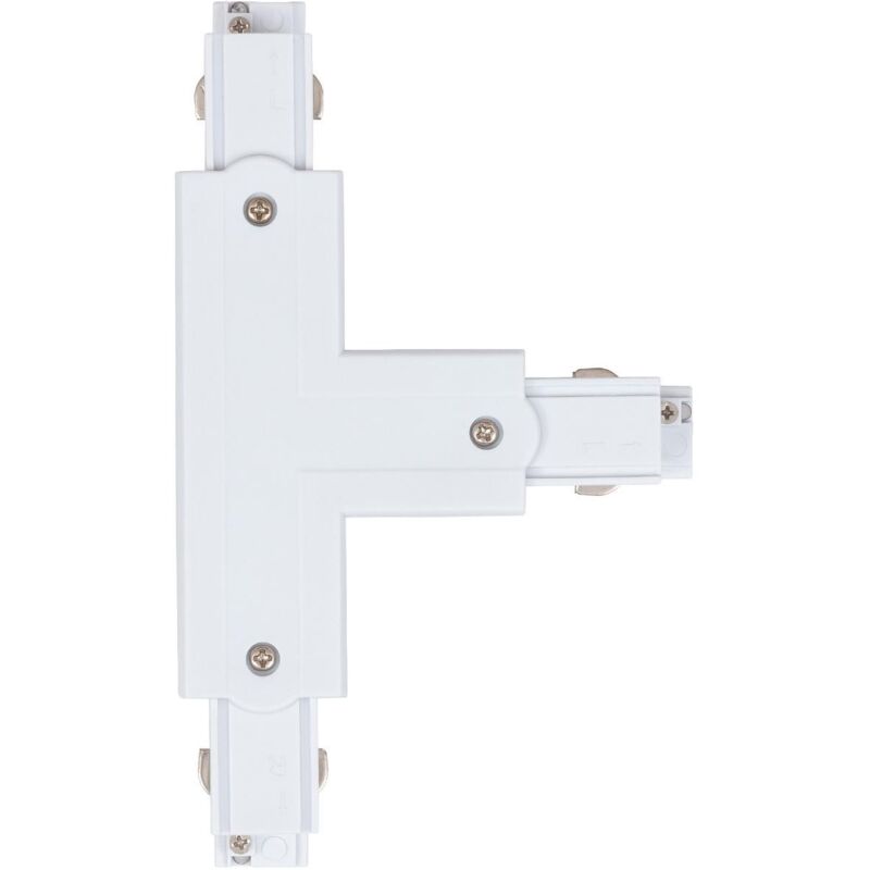 

Conector 'Right Side' Tipo T para Carril Trifásico Blanco - Blanco