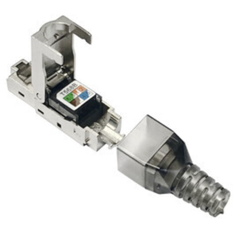 Conector RJ45. CAT6A. Blindado.
