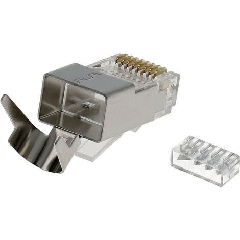 Conector Rj45 Ftp Cat7 Blindado Con Guia Cat7ftp