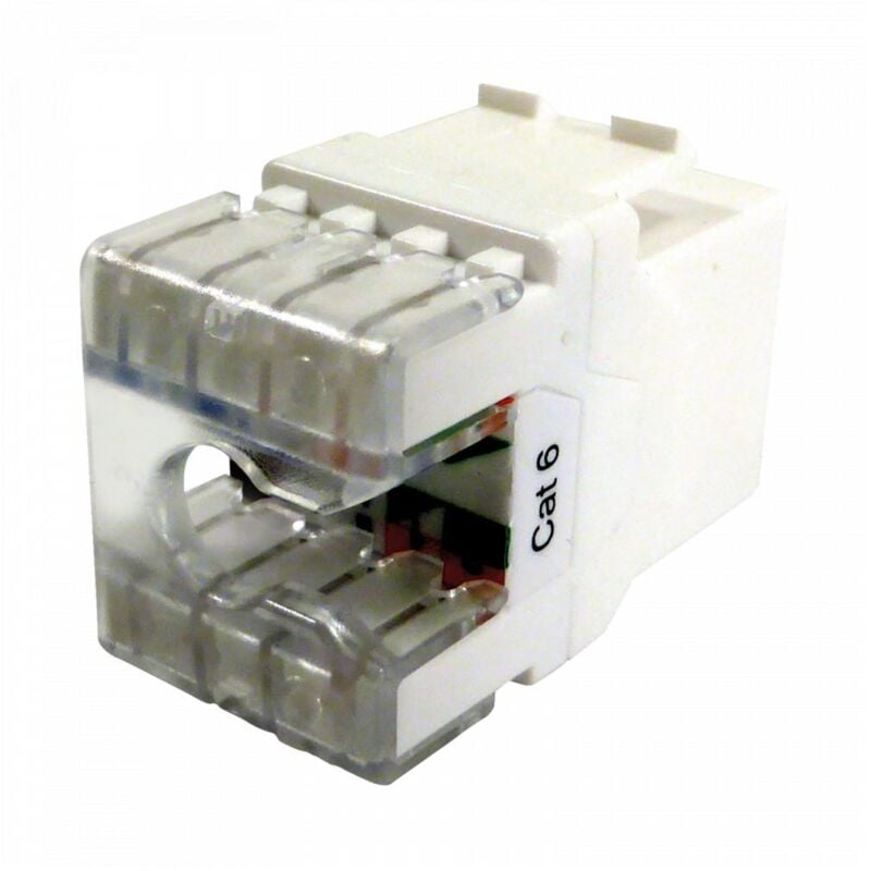 

Conector RJ45 Hembra TELEVES UTP Cat-6 Transparente - Transparente