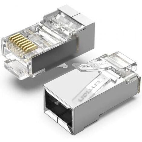Conector RJ45 IDAR0-100/ Cat.5e FTP/ 100 uds