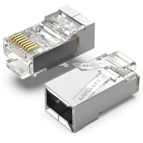 Conector RJ45 IDCR0-10/ Cat.6 FTP/ 10 uds