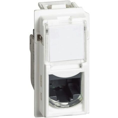 Conector rj45 living now category 5e utp connection type toolless idc 1 white color form kw4279c5e