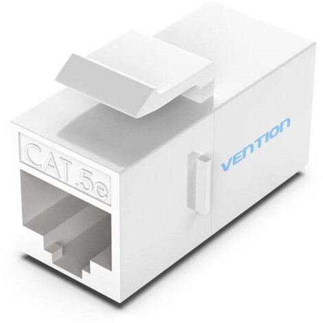 Conector RJ45 Vention VDD-B11-W Cat5e UTP/ 10 uds/ Blanco