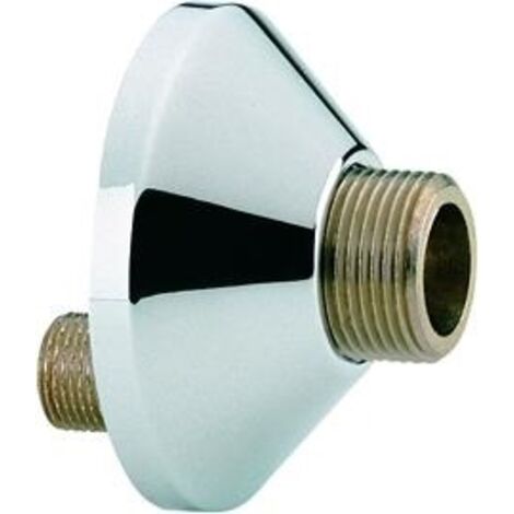 Conector S Grohe 3/8 pulgadas x 3/4 pulgadas ajustable 17mm 2 unidades cromado