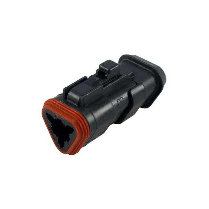 

Conector Series DT Macho 3 Vìas Negro CE13