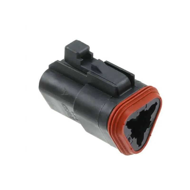 

Conector Series DT Macho 3 Vìas Negro