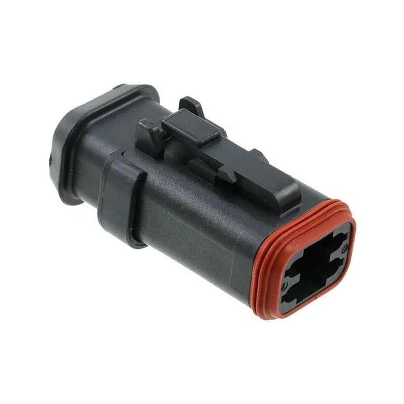 

Conector Series DT Macho 4 Vìas Negro CE13